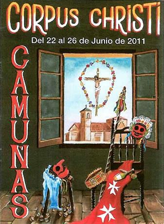 Corpus Christi y baile de Pecados y Danzantes de Camuñas  